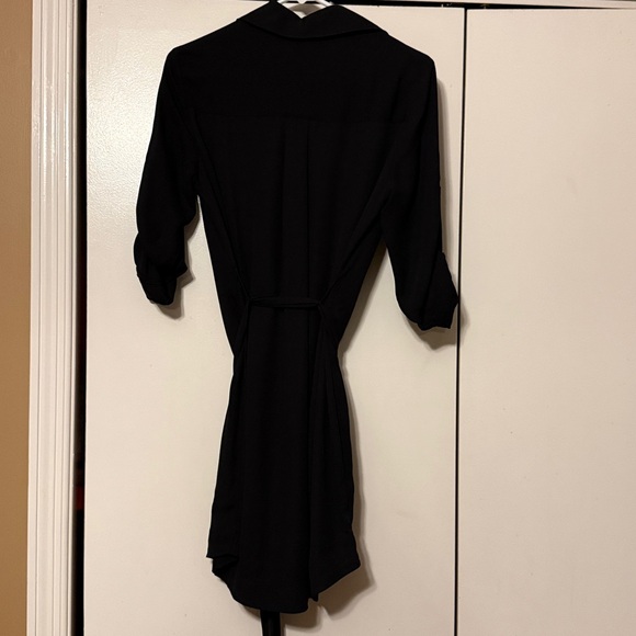 Express Black Long Sleeve Dress - Picture 5 of 6